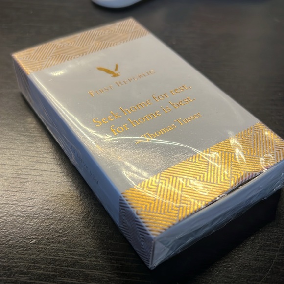 First Republic Bank Swag - Original Packaging - Candle, Box, and Matches - Picture 3 of 8